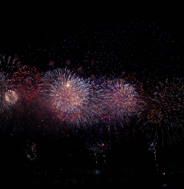 Fireworks.